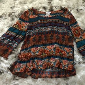 BOHO quater sleeve